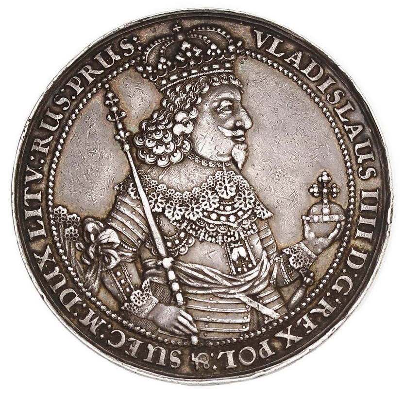 Władysław IV Waza. Donatywa – srebro 1644, Gdańsk