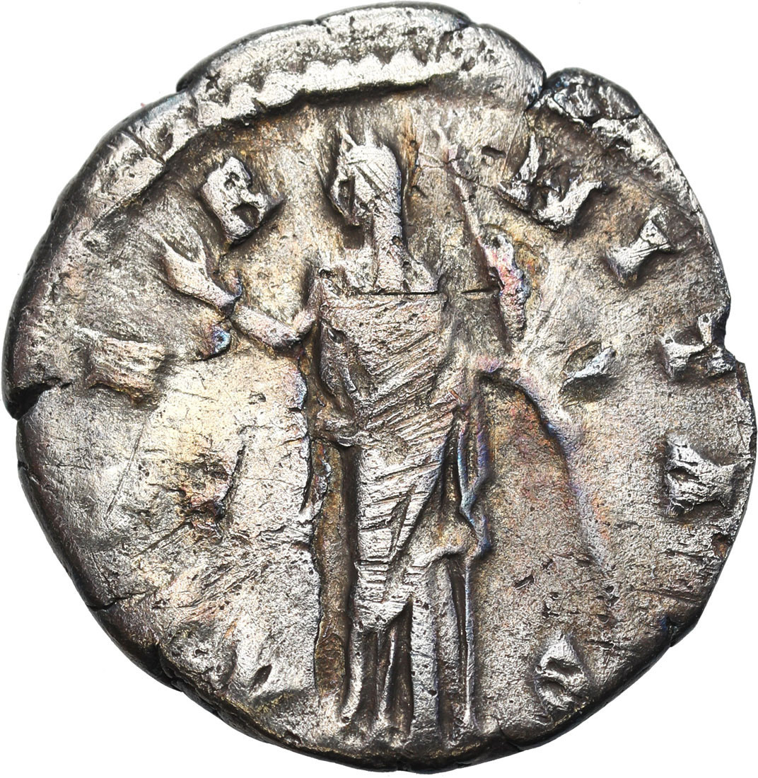 Cesarstwo Rzymskie, Faustyna I Starsza (138–141). denar po roku 141, Rzym