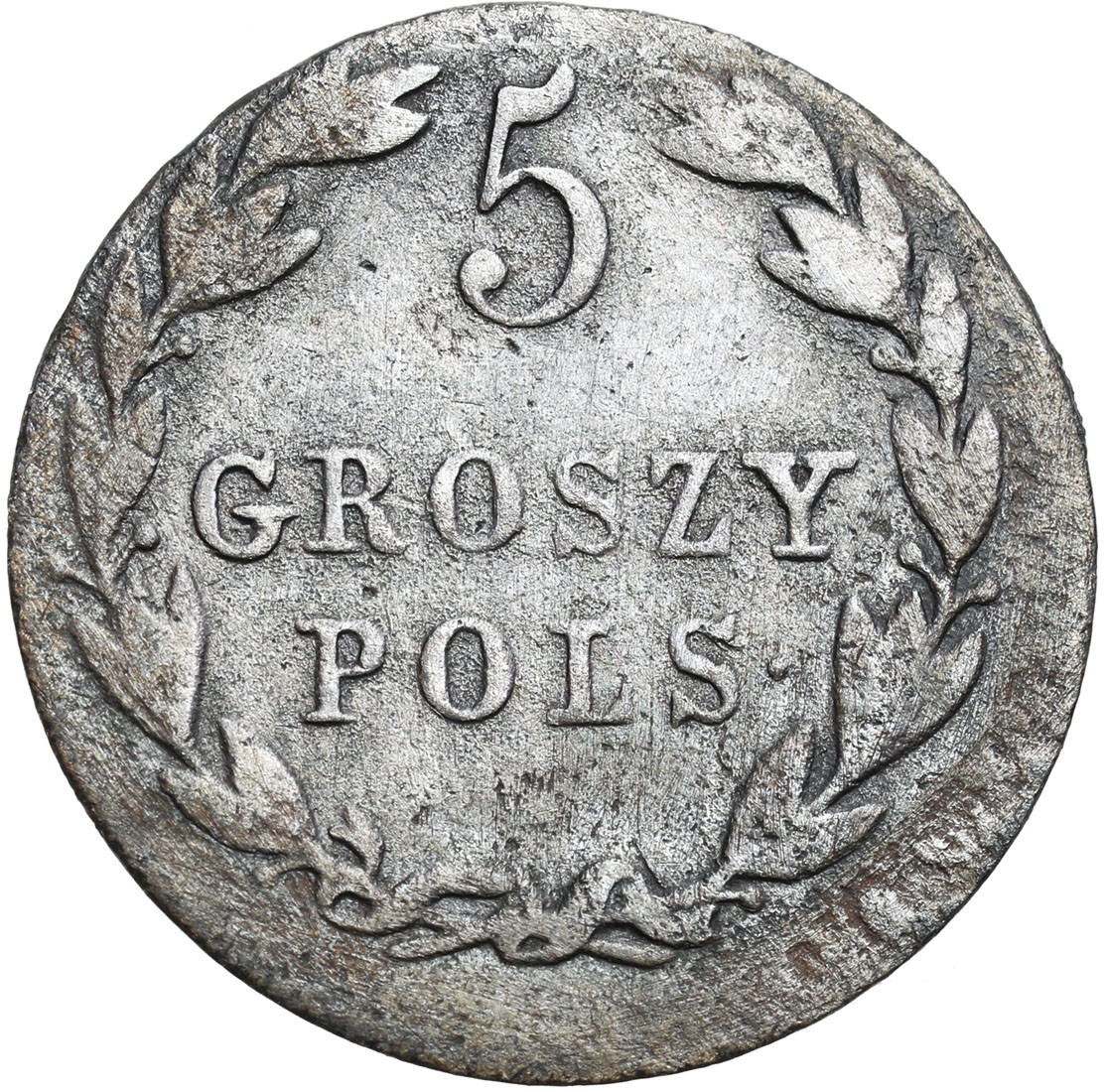 Polska XIX w. / Rosja. Aleksander I. 5 groszy. 1822 IB, Warszawa 