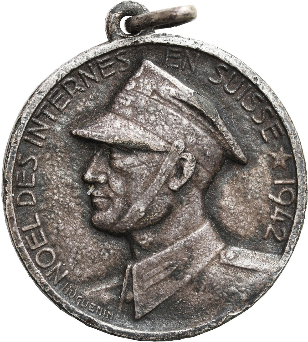 Medal Boże Narodzenie w Szwajcarii 1942