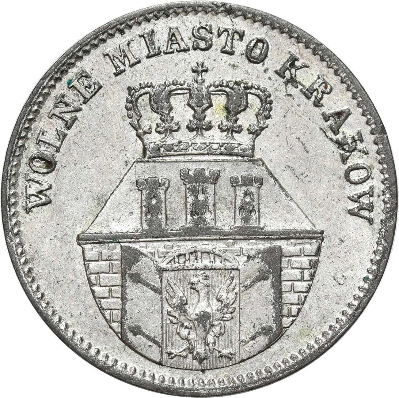 Wolne Miasto Kraków. 10 groszy 1835, Wiedeń