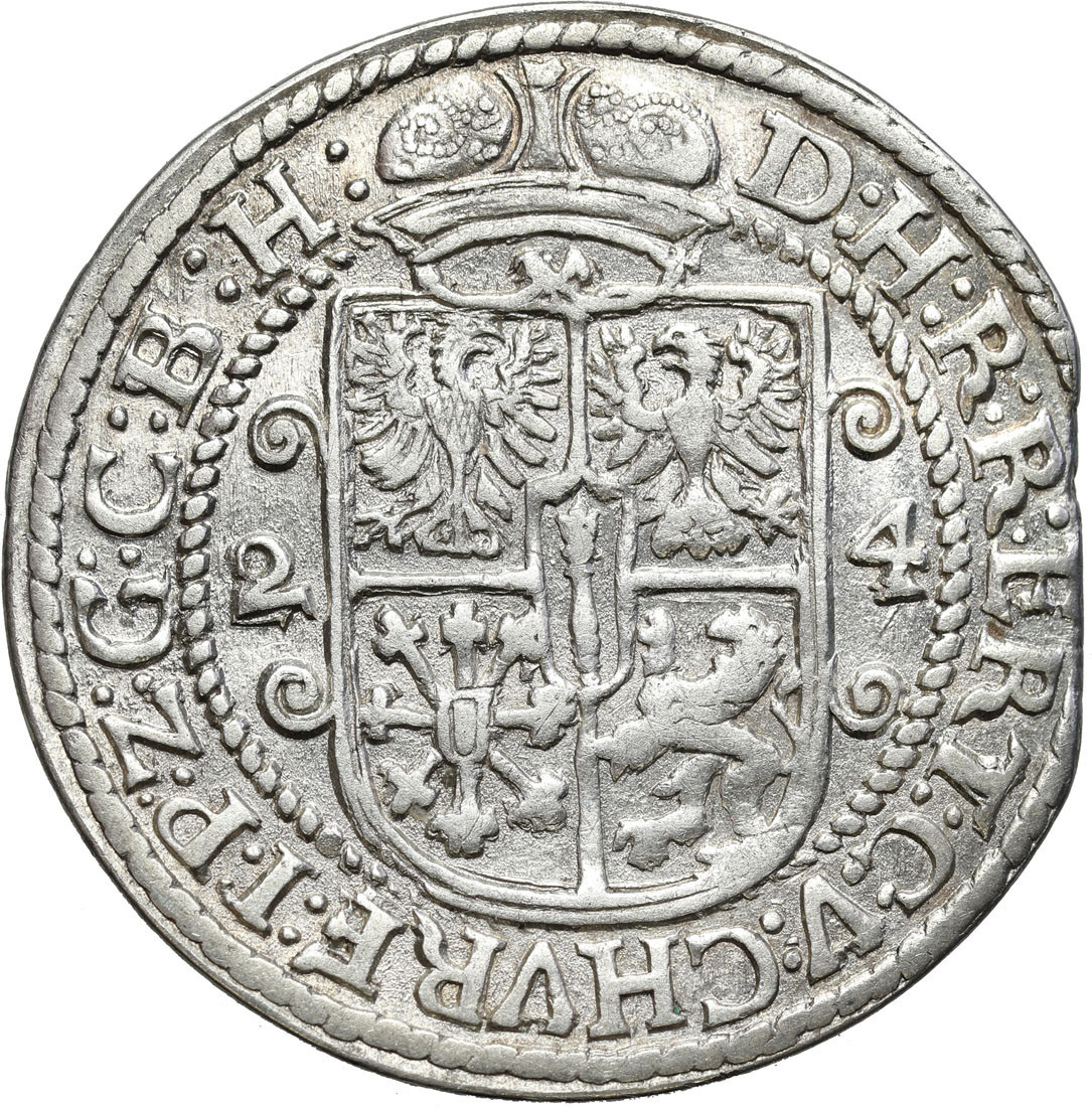 Prusy Książęce. Jerzy Wilhelm. Ort (18 groszy) 1624, Królewiec – ŁADNY