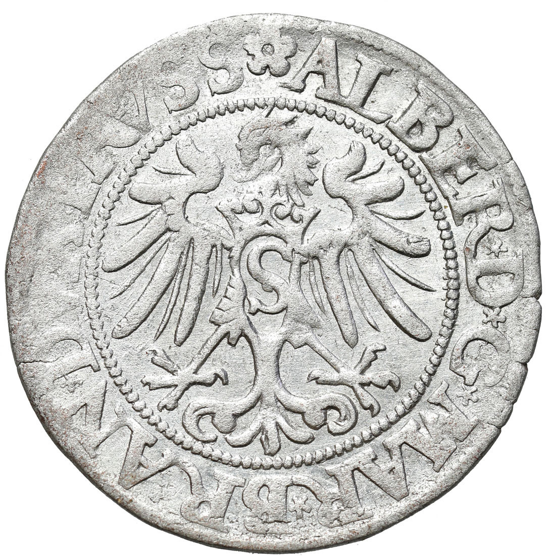 Prusy Książęce. Albert Hohenzollern (1525–1568). Grosz 1533, Królewiec
