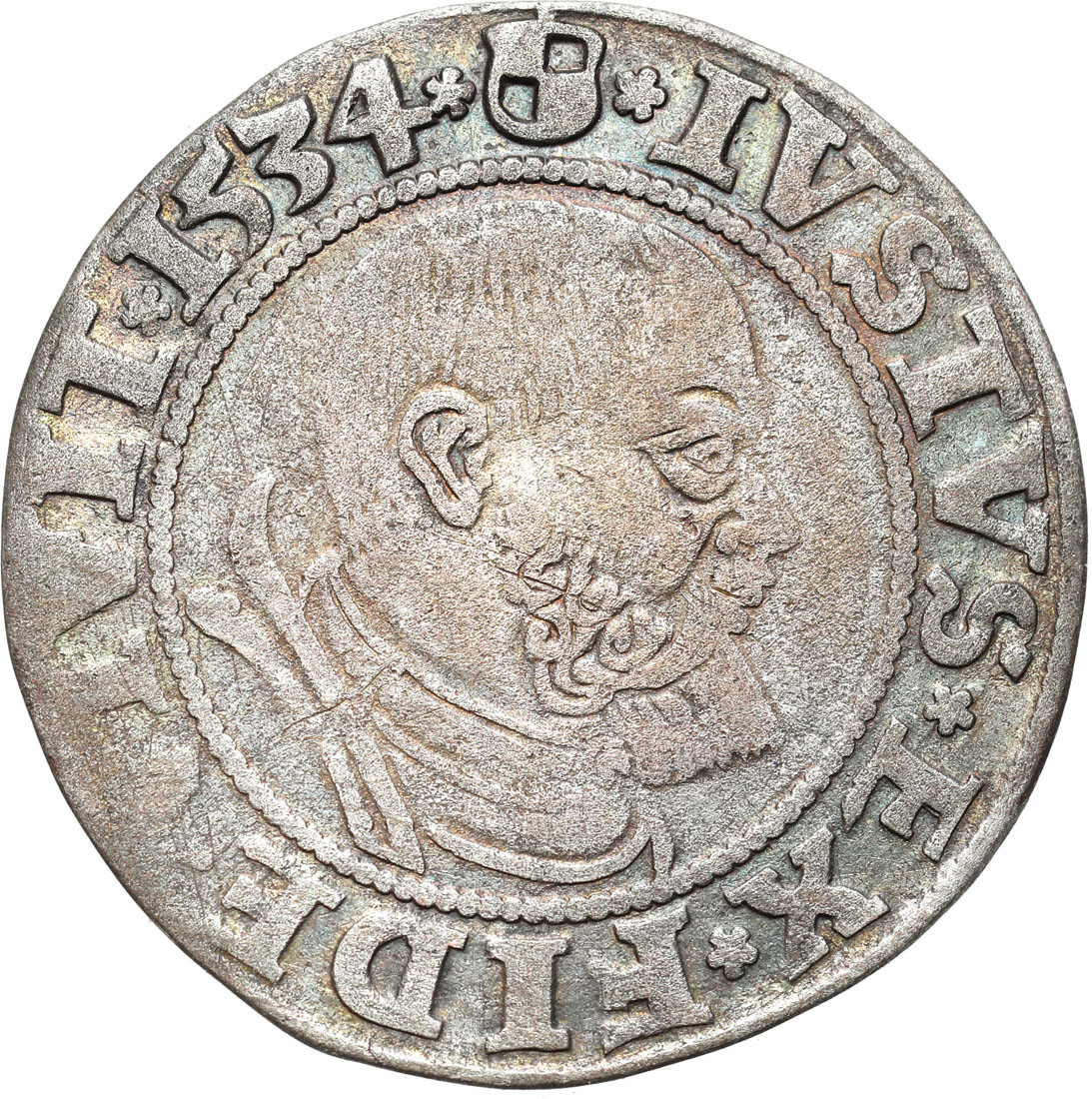 Prusy Książęce. Albert Hohenzollern (1525–1568). Grosz 1534, Królewiec