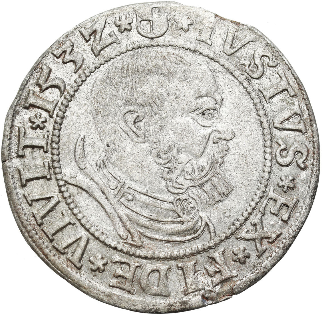 Prusy Książęce. Albert Hohenzollern (1525–1568). Grosz 1532, Królewiec