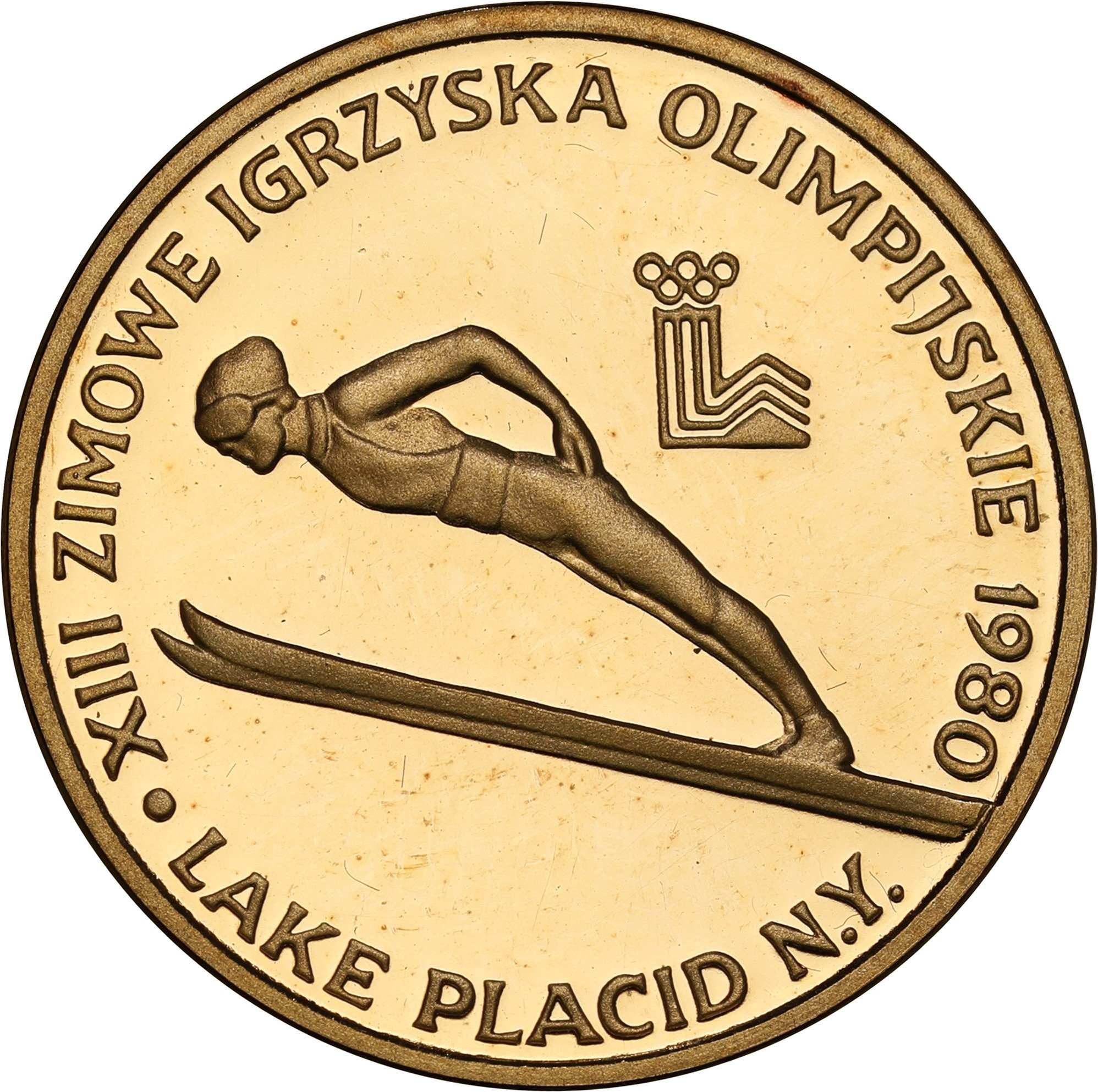 PRL. 2000 złotych 1980 XIII Zimowe Igrzyska Olimpijskie Lake Placid