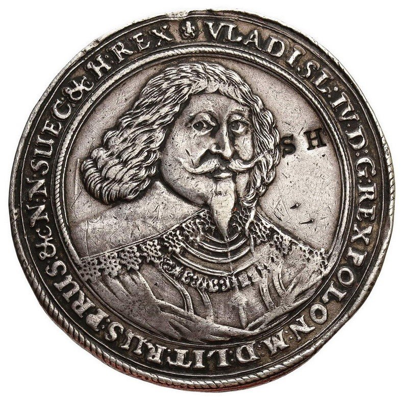 Władysław IV Waza. Talar 1636, Gdańsk