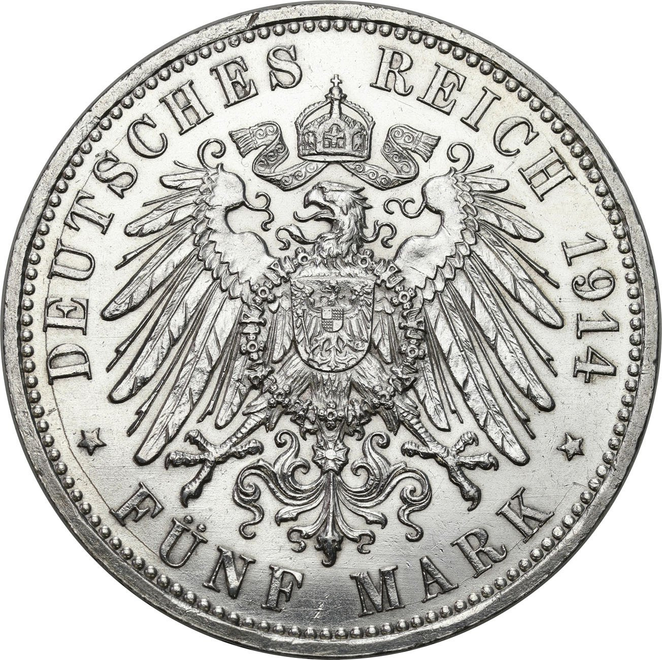 Niemcy, Prusy. 5 marek 1914 A, Berlin