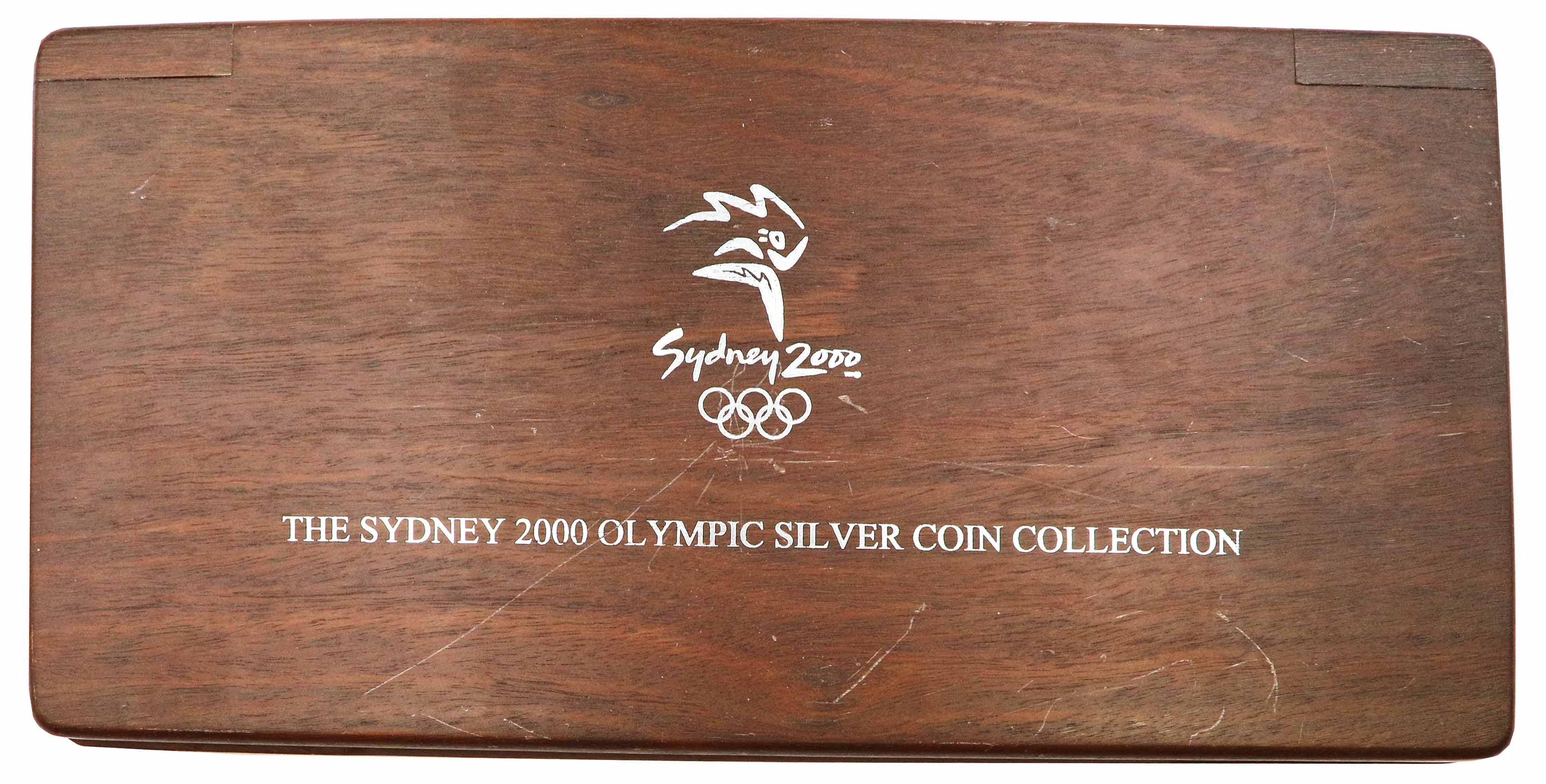 Australia. 5 dolarów Olimpiada w Sydney 2000 – zestaw 16 sztuk.