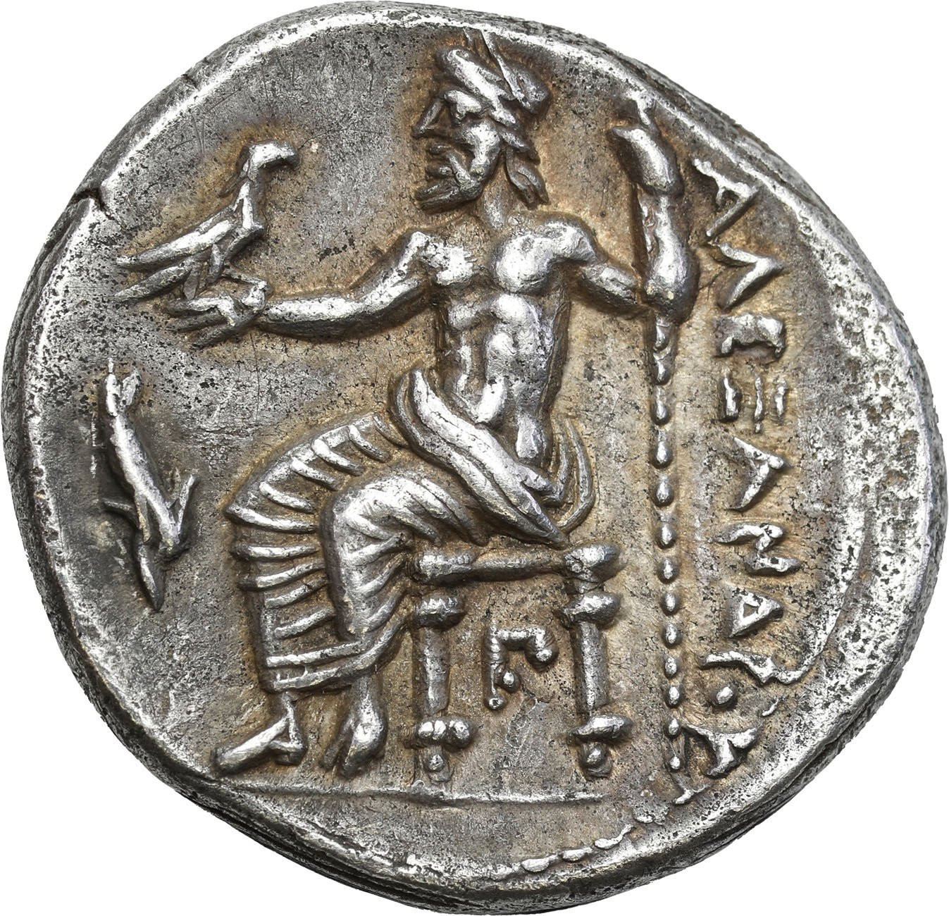 Grecja. Macedonia, Aleksander III Wielki 336-323 p. n. e. Tetradrachma, Amfipolis