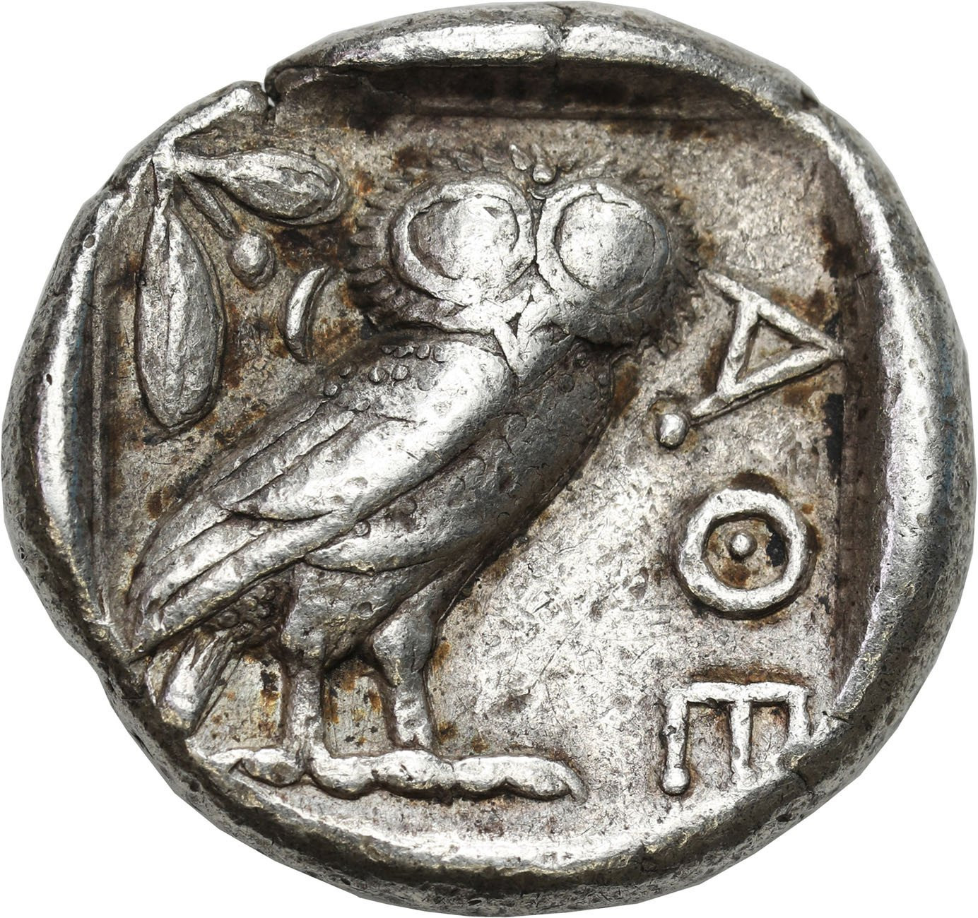 Grecja, Tetradrachma, 454 - 404 p. n. e., Ateny