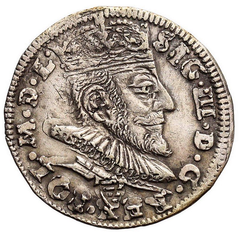 Zygmunt III Waza. Trojak 1589, Wilno