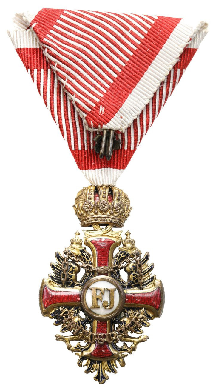 Austro-Węgry, Franciszek Józef I (1848-1916), Krzyż Komandorski Cesarskiego Austriackiego Orderu Franciszka Józefa I