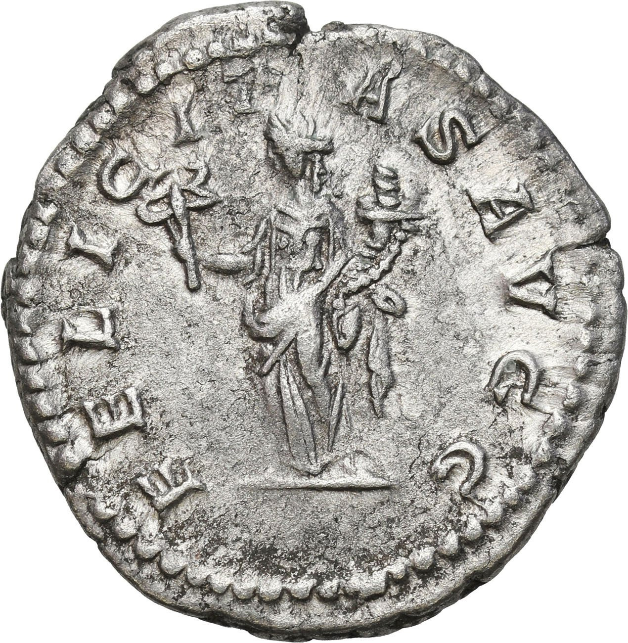 Cesarstwo Rzymskie, Karakalla (198–217). Denar 201–206, Rzym
