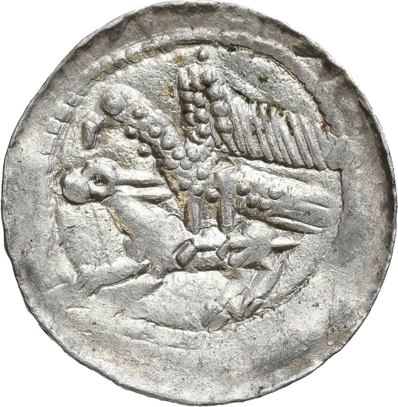 Władysław II Wygnaniec. (1138-1146). Denar - PIĘKNY