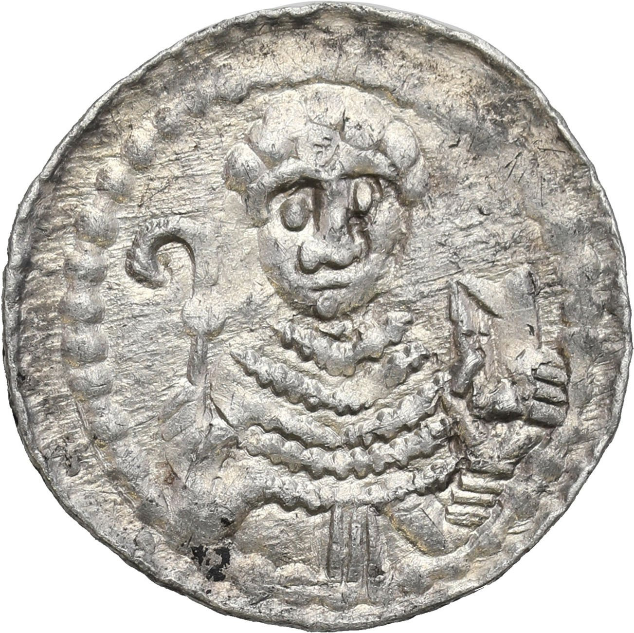 Władysław II Wygnaniec (1138-1146). Denar - PIĘKNY