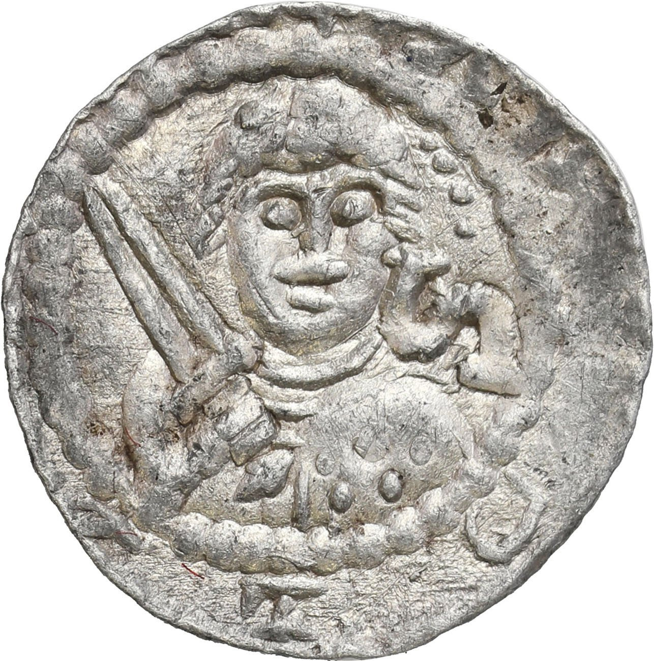 Władysław II Wygnaniec (1138-1146). Denar - PIĘKNY