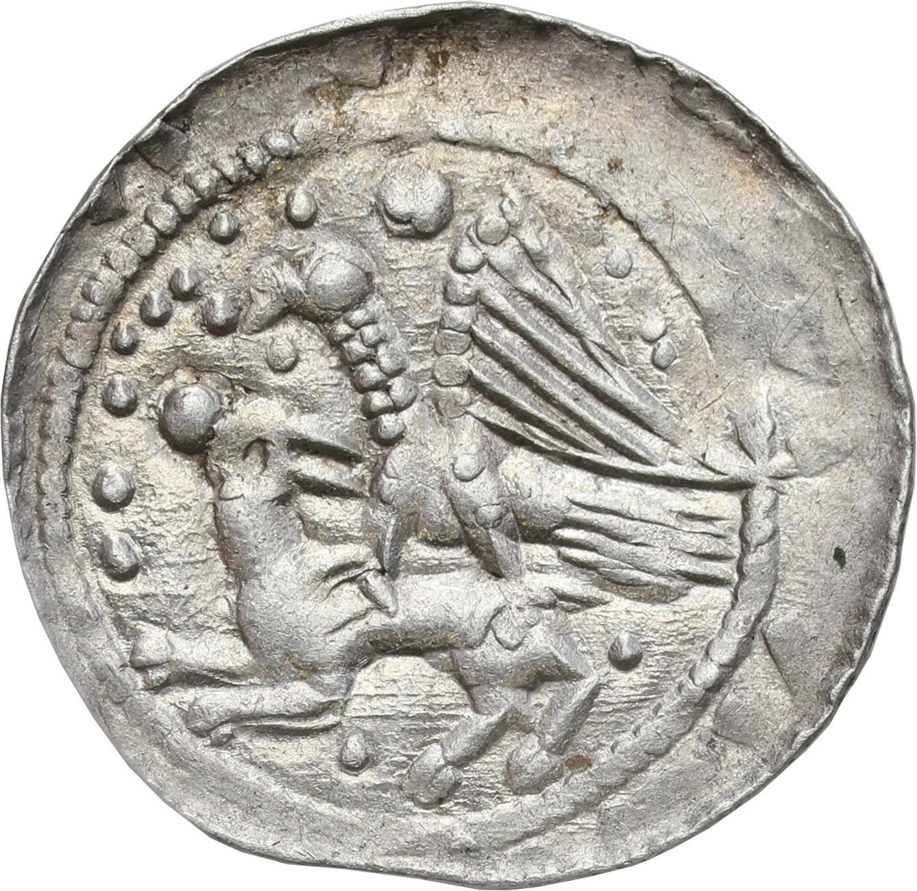 Władysław II Wygnaniec. (1138-1146). Denar - PIĘKNY