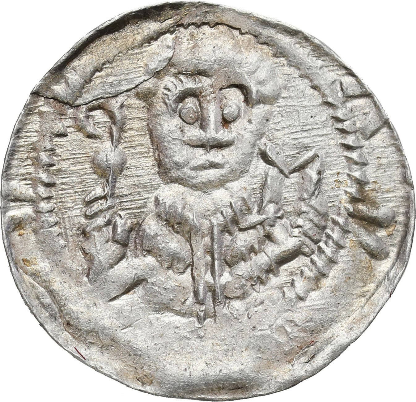Władysław II Wygnaniec (1138-1146). Denar - PIĘKNY