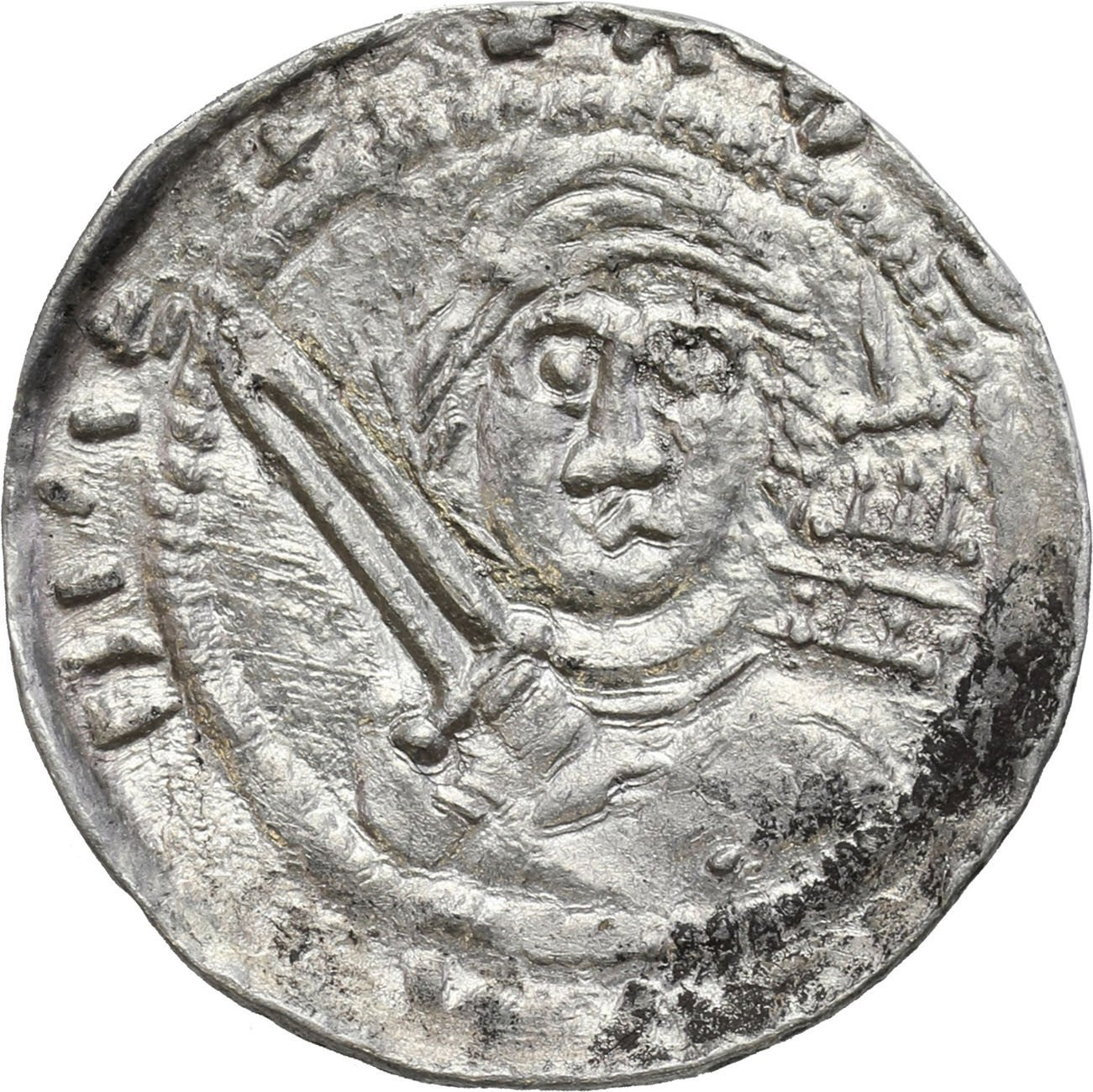 Władysław II Wygnaniec (1138-1146). Denar - PIĘKNY