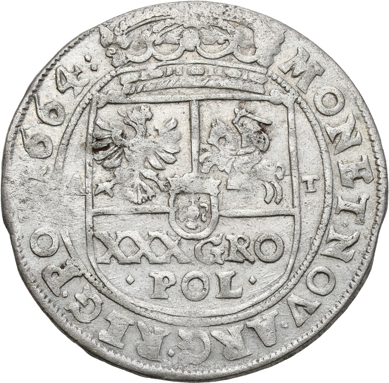 Jan II Kazimierz. Tymf 1664, Bydgoszcz 