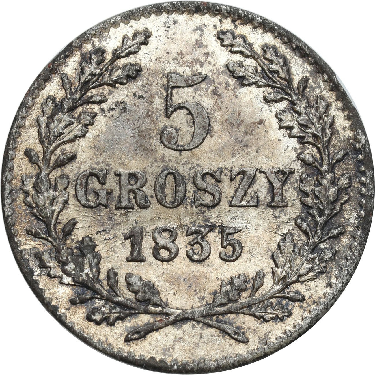 Wolne Miasto Kraków. 5 groszy 1835, Wiedeń