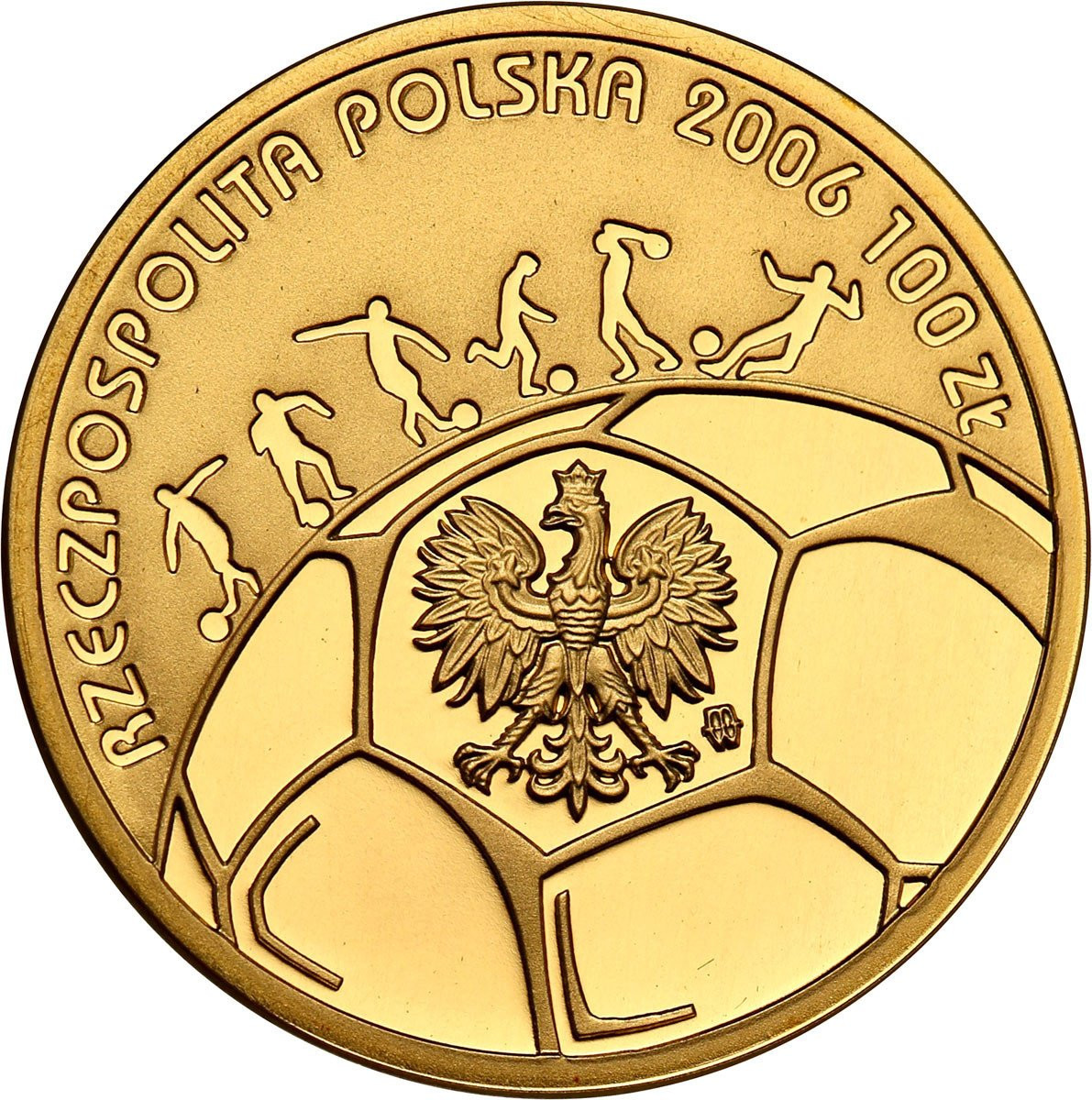 III RP. 100 złotych 2006, FIFA Mundial – Niemcy