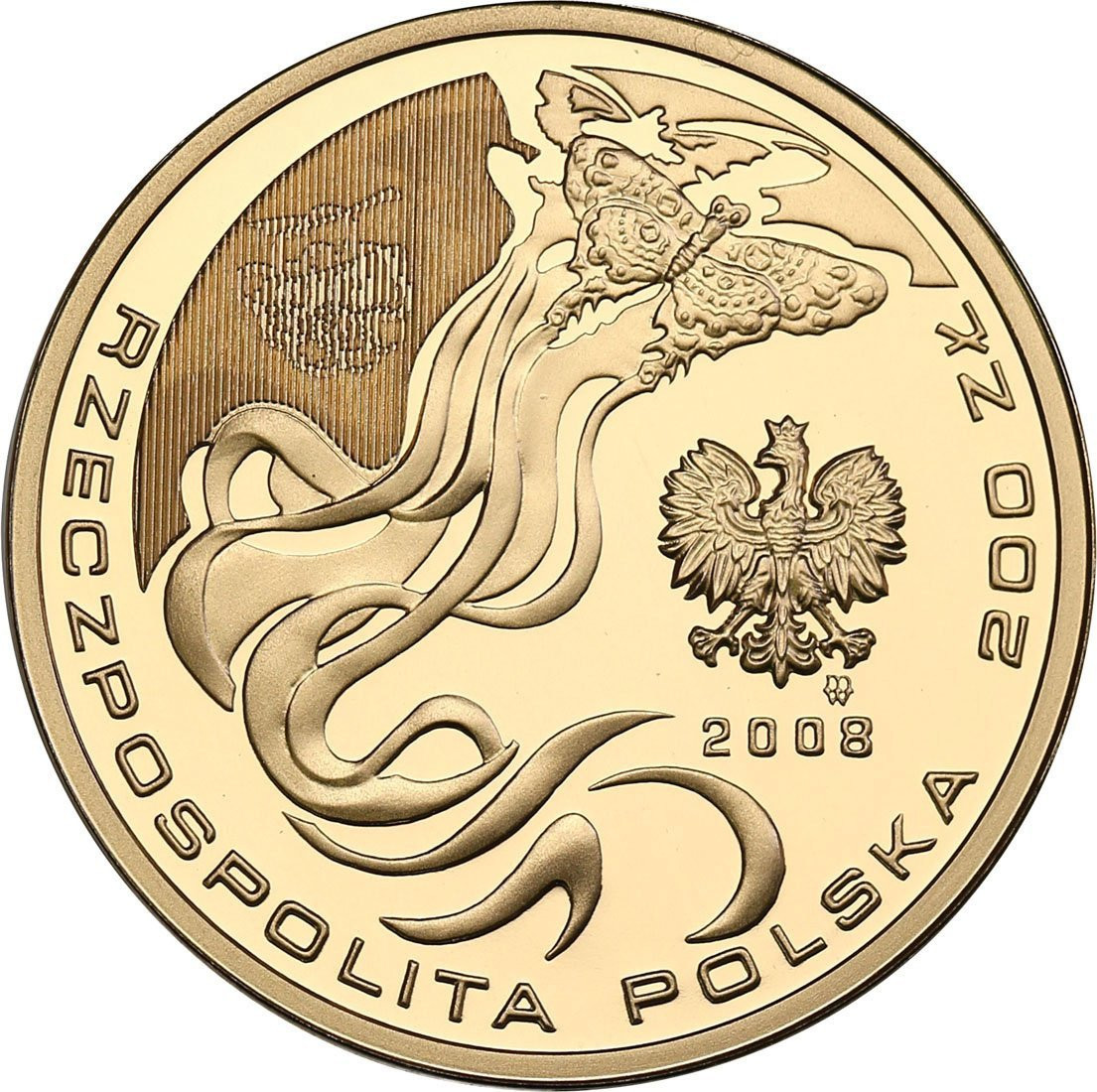 III RP. 200 złotych 2008, Igrzyska Olimpijskie - Pekin  