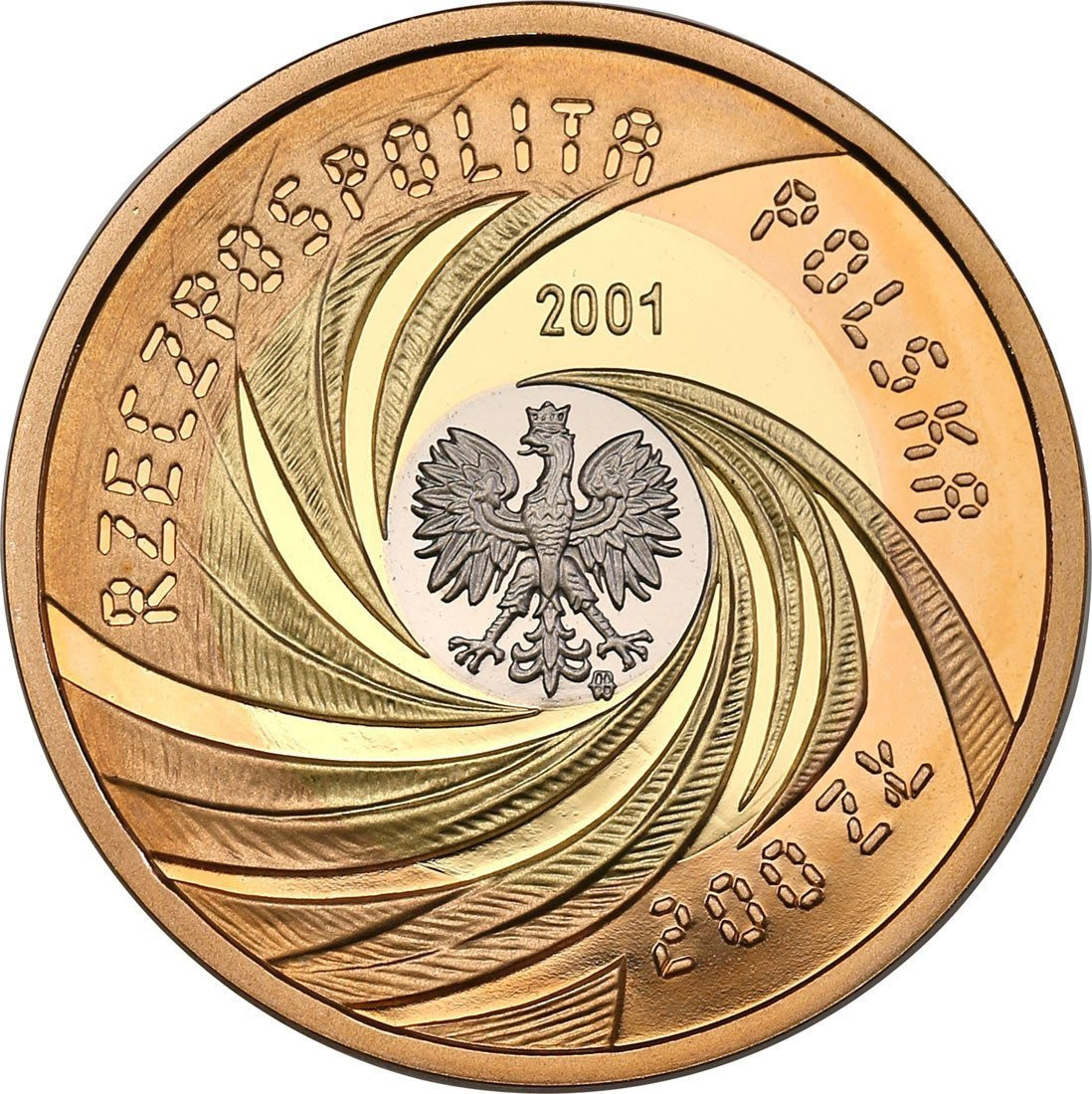 III RP 200 złotych 2001, Rok 2001