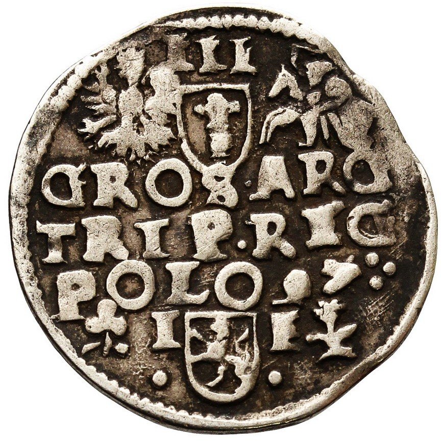 Zygmunt III Waza, Trojak 1597, Wschowa, Iger  (-)