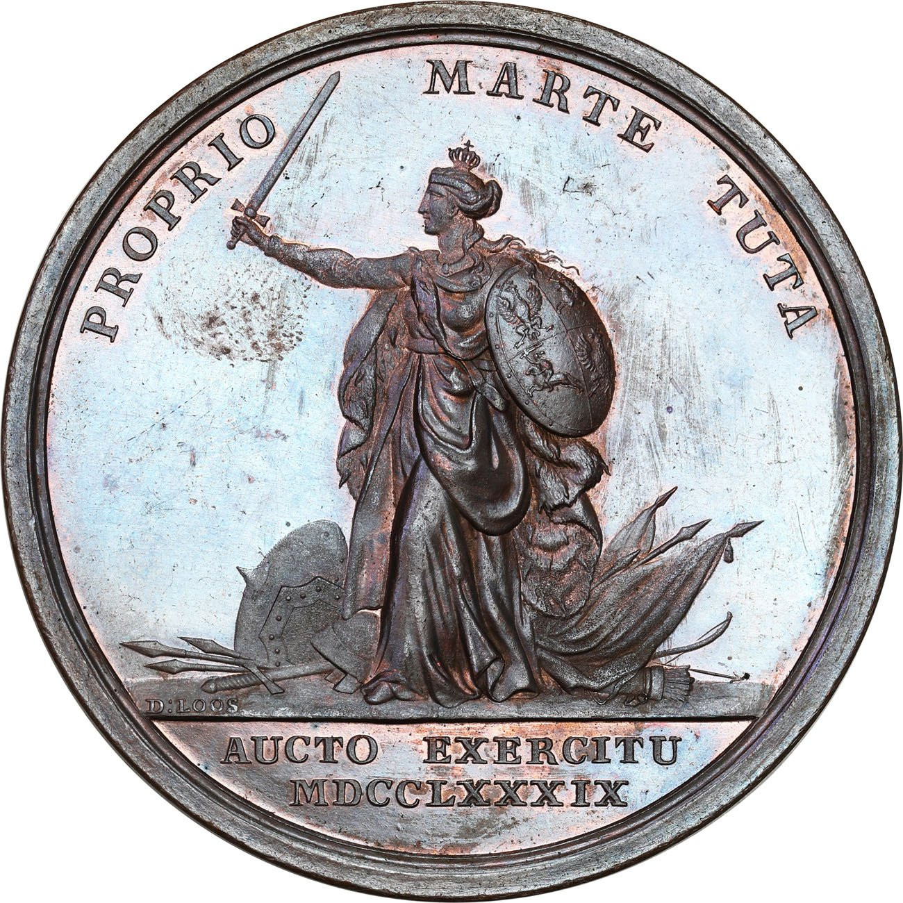 Polska. Stanisław August Poniatowski. Medal 1789, Sejm czteroletni