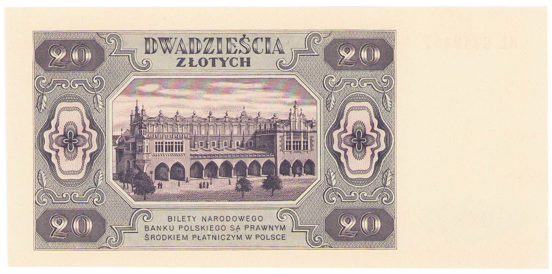 20 złotych 1948, seria BL – PIĘKNE