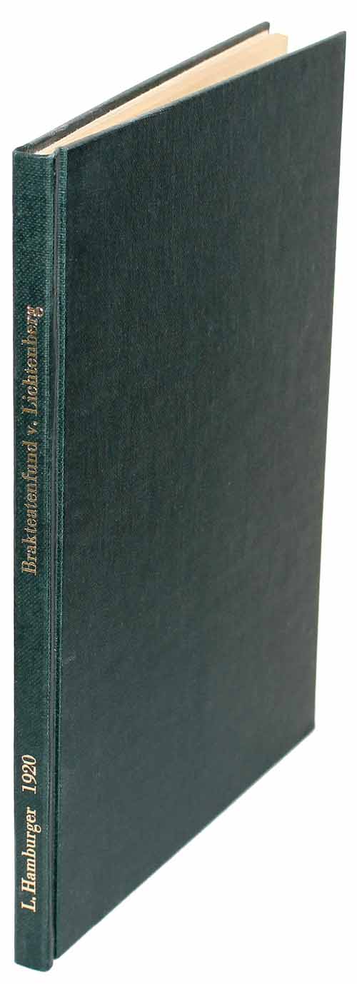 Literatura. Katalog aukcyjny „Münzen u. Medaillen” Leo Hamburger z 23 listopada 1920 r.