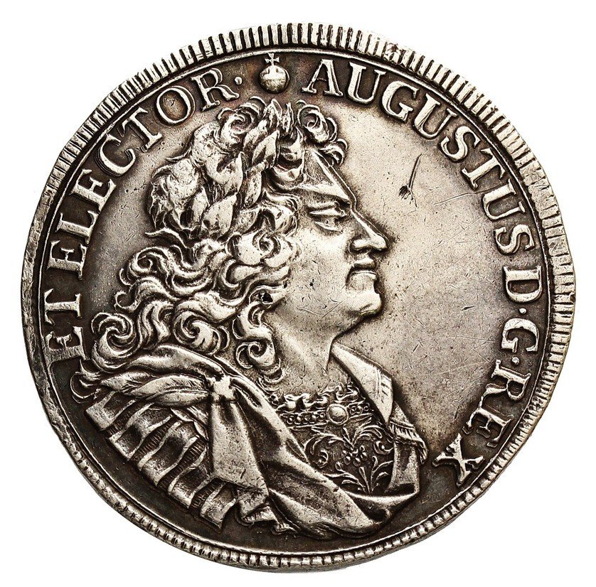 August II Mocny, Talar 1708, Drezno