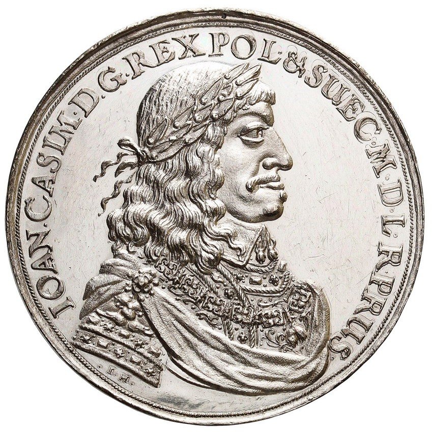 Jan II Kazimierz. Donatywa 1660, Gdańsk, srebro