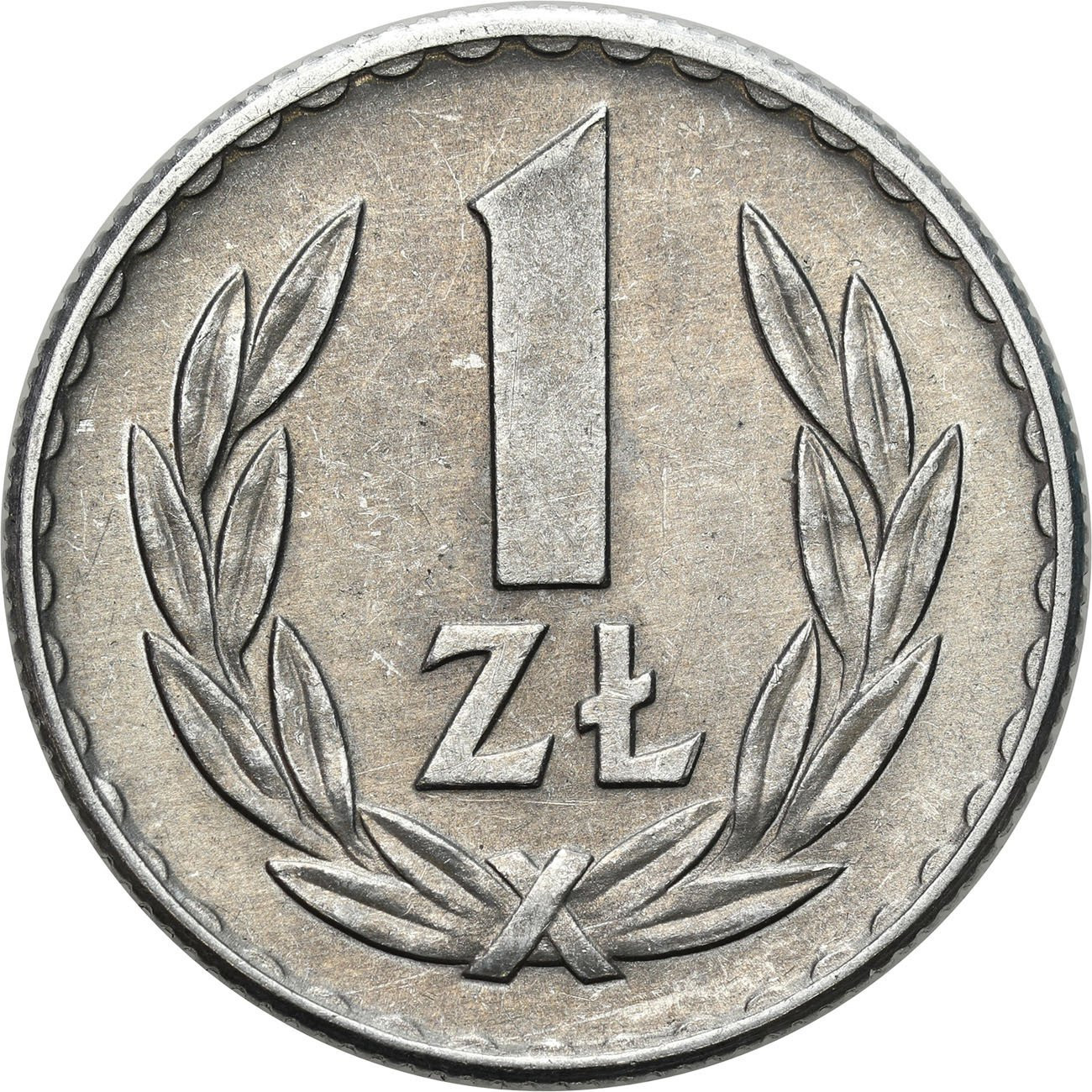 PRL. 1 złoty 1966 - RZADSZY ROCZNIK
