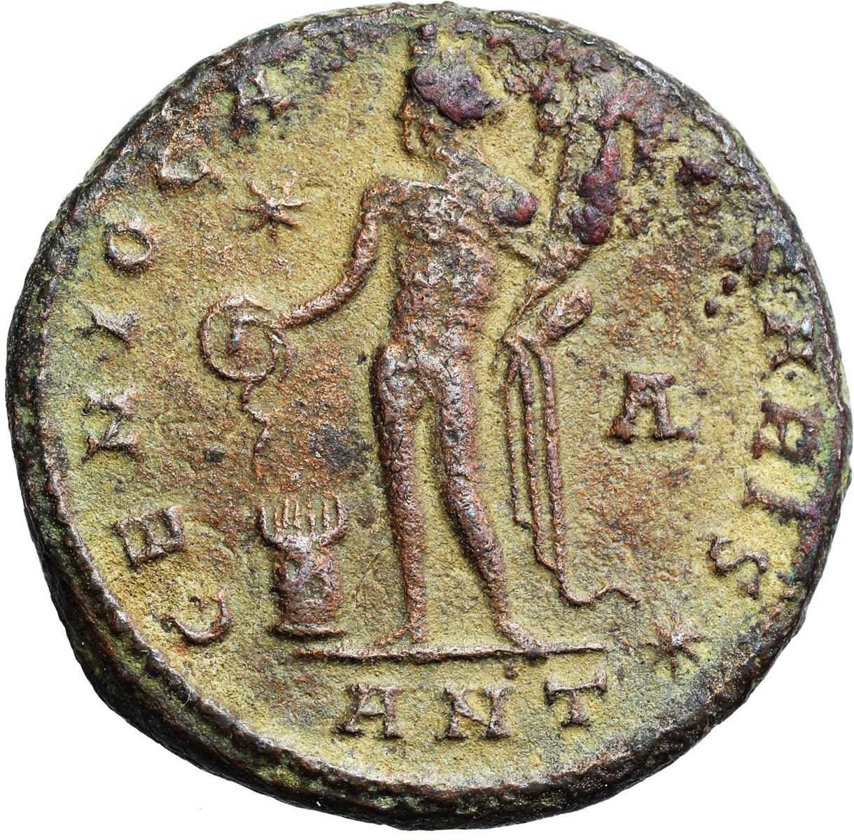 Cesarstwo Rzymskie, Follis, Maksymin II Daia 310 – 313 n. e., Antiochia