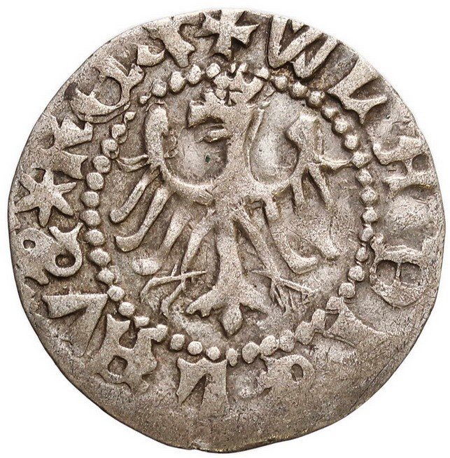 Władysław Jagiełło (1386-1434), półgrosz lwowski
