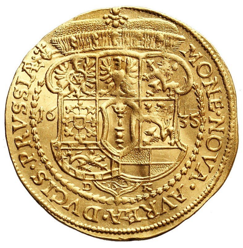 Prusy Książęce, Jerzy Wilhelm 1619-1640, Dukat 1635, Królewiec