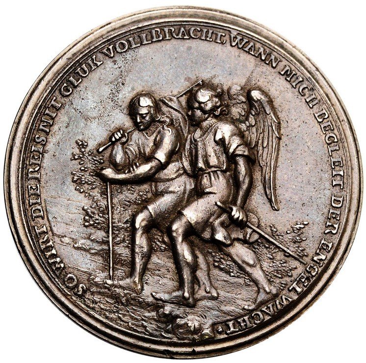 Niemcy, tzw  Schraub-Medaille, 1 poł. XVIII w.