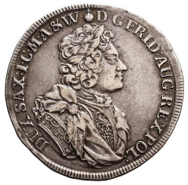 August II Mocny. Talar 1707, Drezno