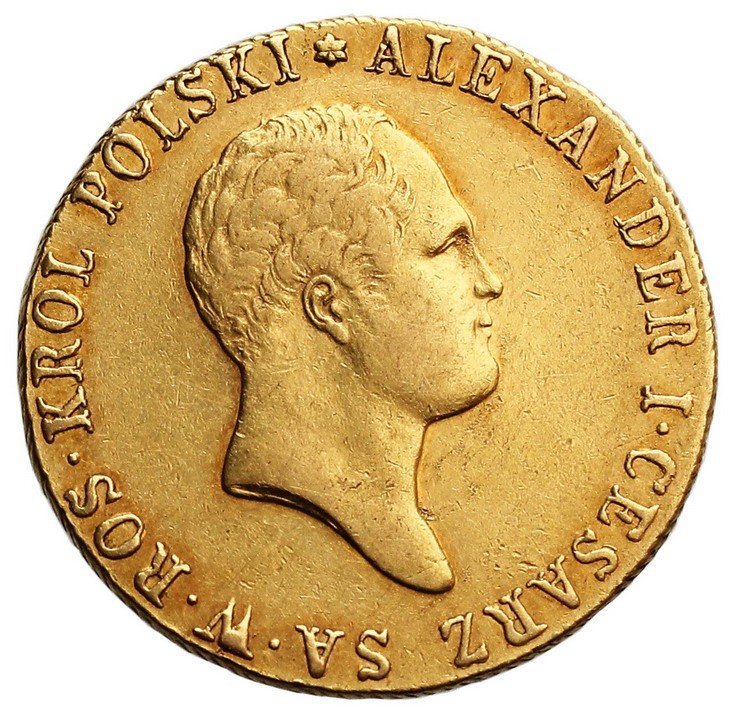 Królestwo Polskie. Aleksander I, 50 złotych 1818, Warszawa