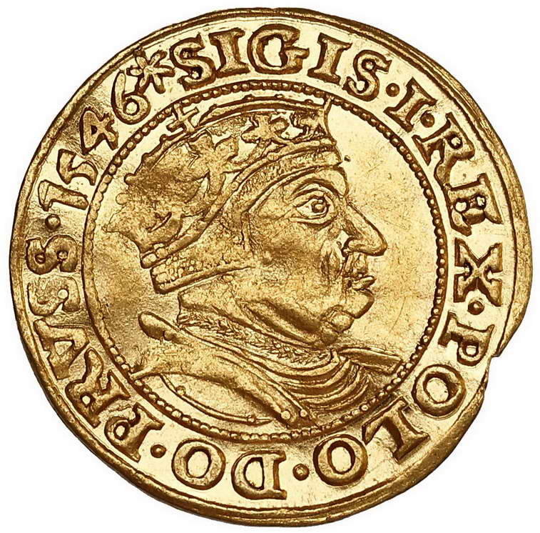Zygmunt I Stary. Dukat 1546, Gdańsk