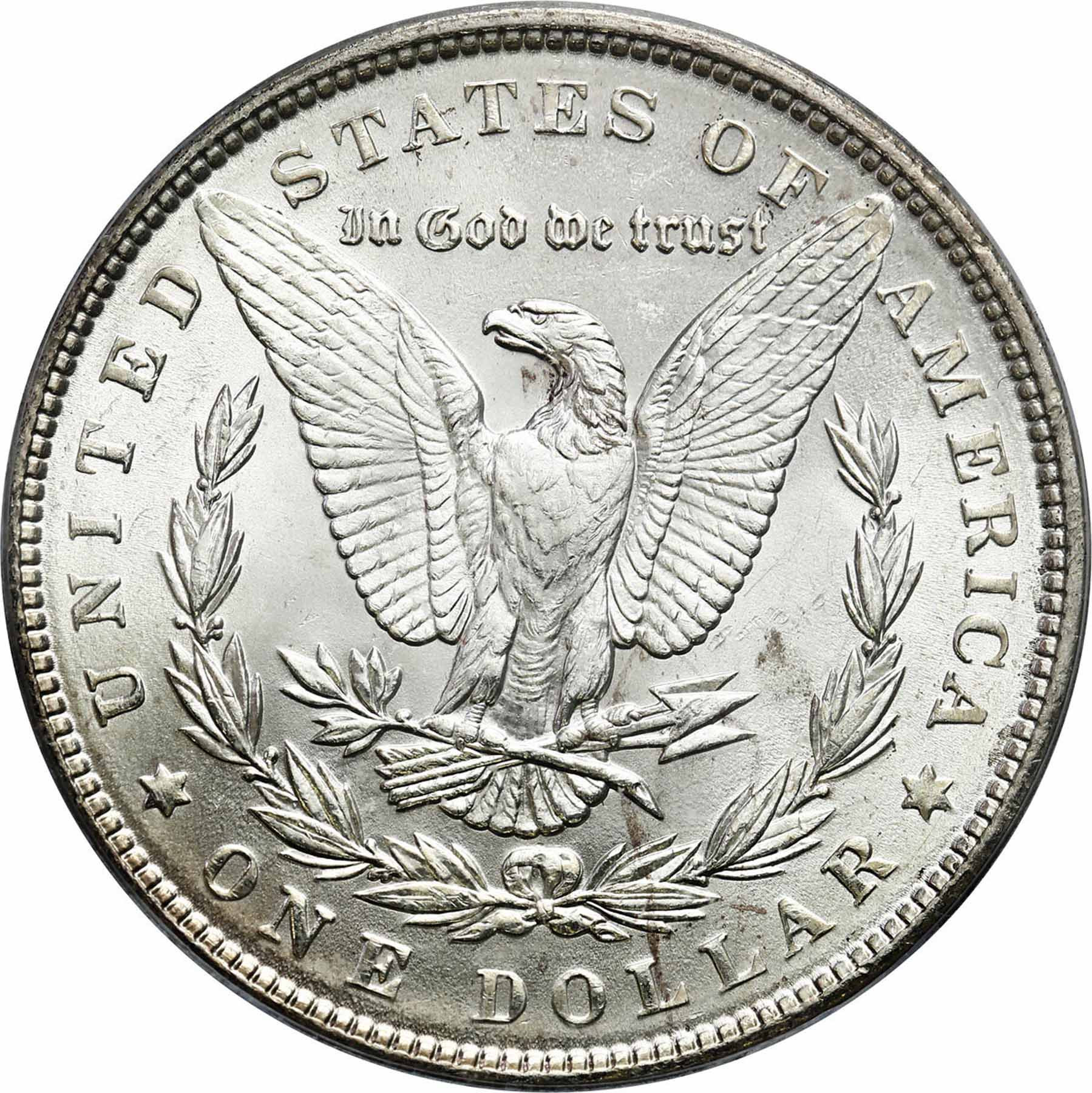 USA. Dolar 1889, Filadelfia ICG MS63 – PIĘKNY