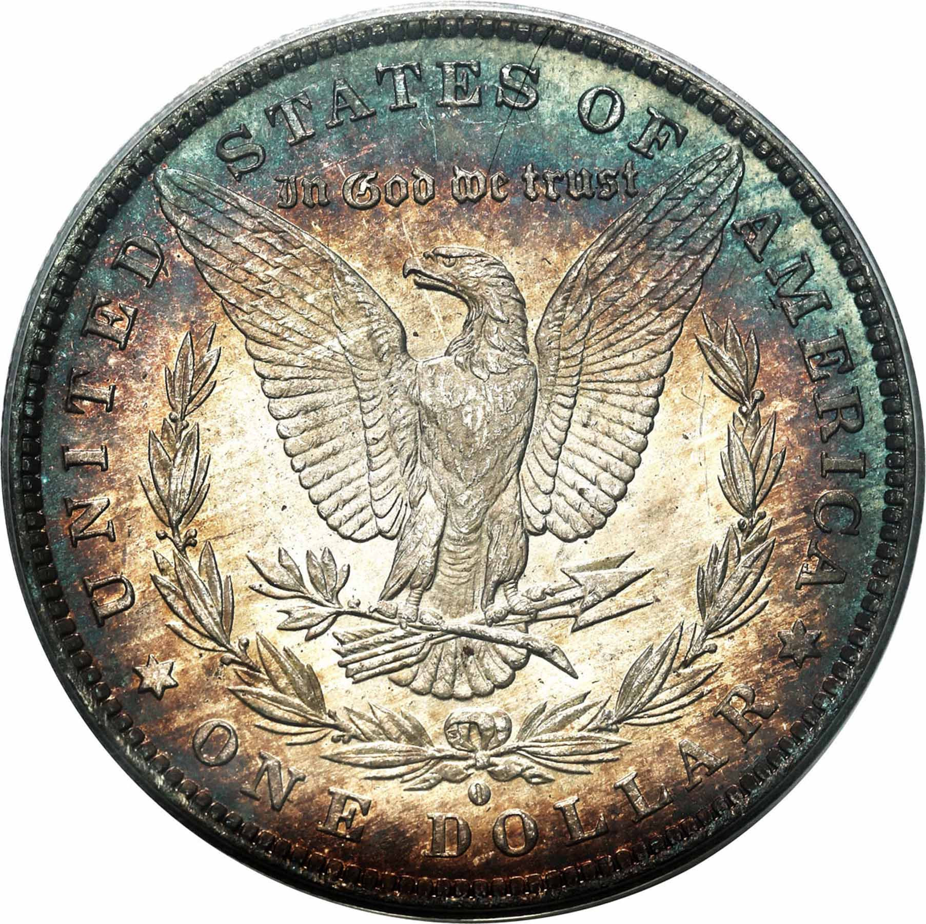 USA. Dolar 1884 O, Nowy Orlean ANACS MS63 – PIĘKNY