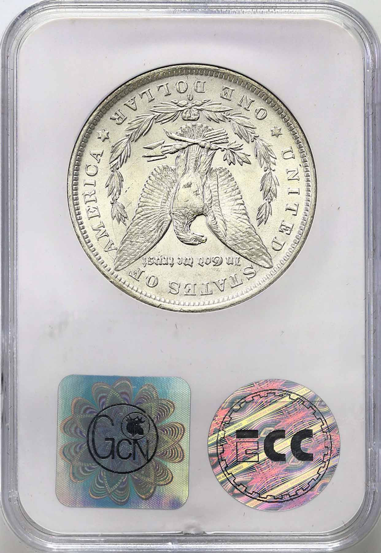 USA. Dolar 1884 O, Nowy Orlean GCN MS64 – PIĘKNY
