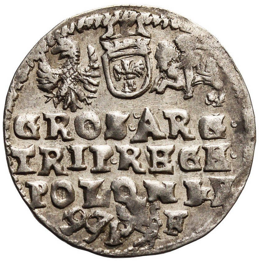 Zygmunt III Waza, Trojak 1597, Lublin, Iger (-)
