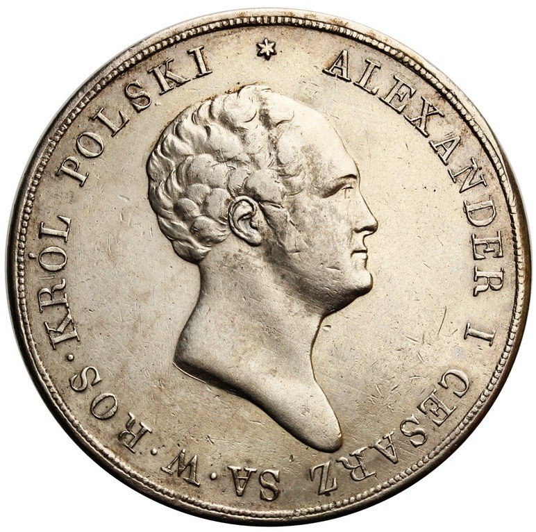 Królestwo Polskie. Aleksander I, 10 złotych 1824, Warszawa