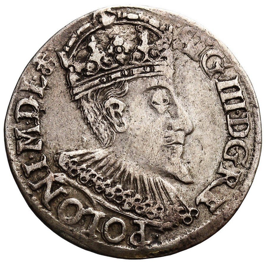 Zygmunt III Waza, Trojak 1594, Olkusz