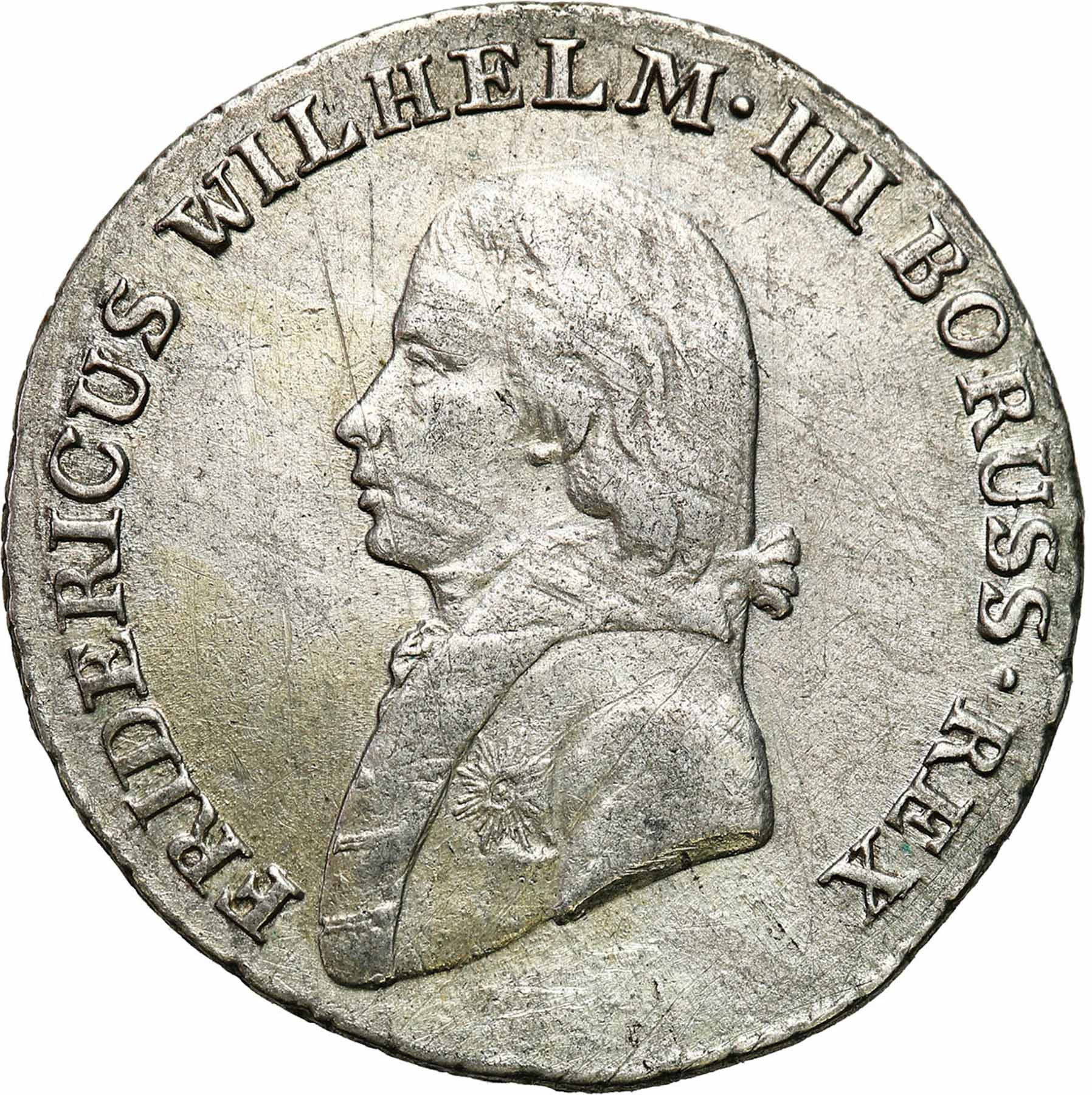 Niemcy, Prusy, Fryderyk Wilhelm III (1797-1840), 4 Grosze (1/6 Talara ...